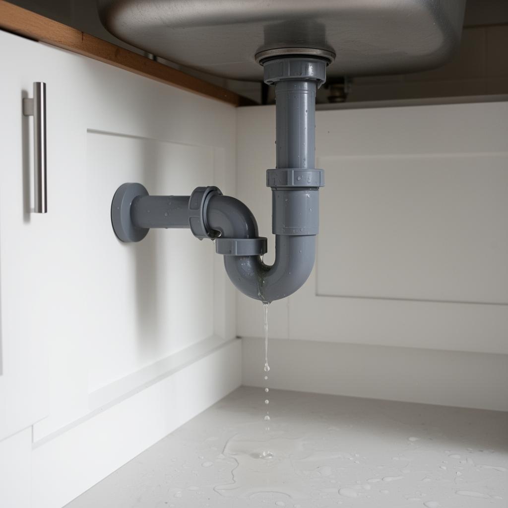Sifone del lavandino che perde acqua